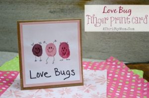 Valentine Card Idea Love Bugs