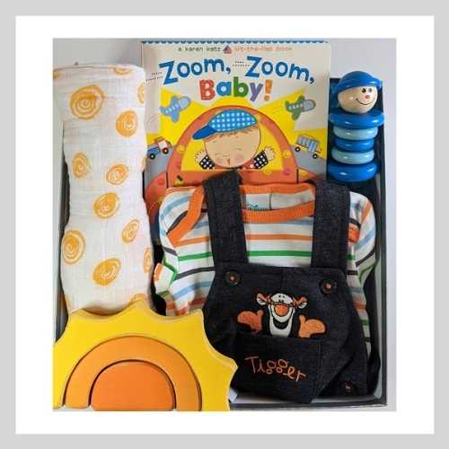 Baby Boy Tigger Gift Box
