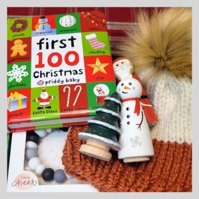 Rust Tuque Baby Gift